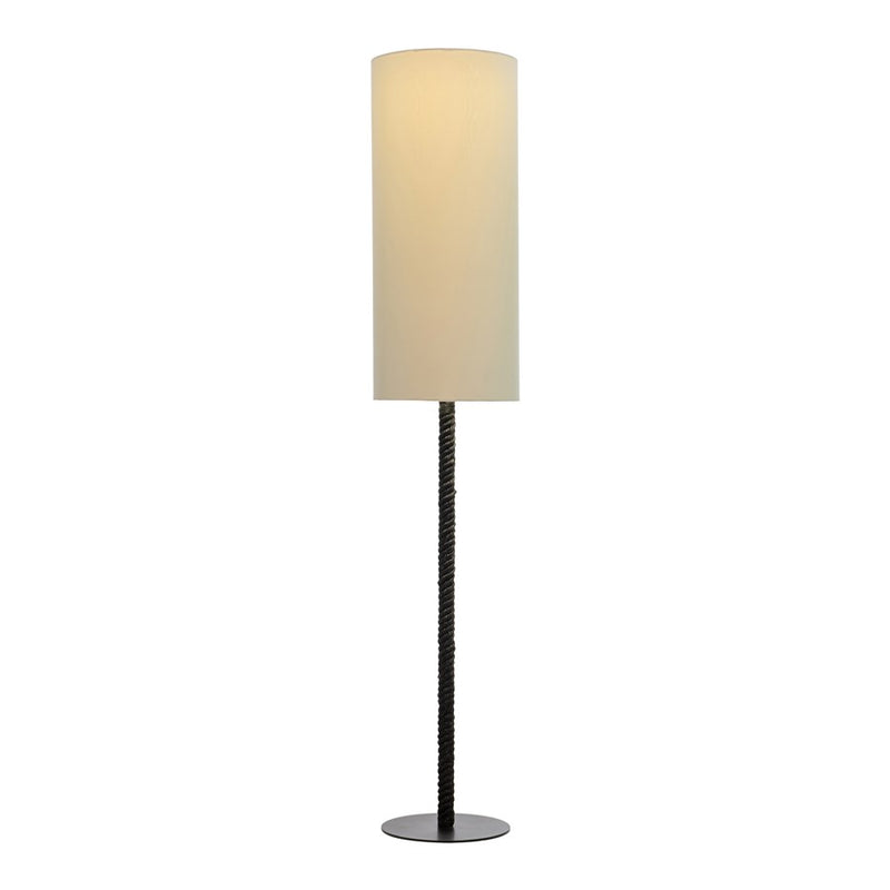 Zuo Modern Lumaris Solar Floor Lamp, Black/White