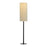 Zuo Modern Lumaris Solar Floor Lamp, Black/White