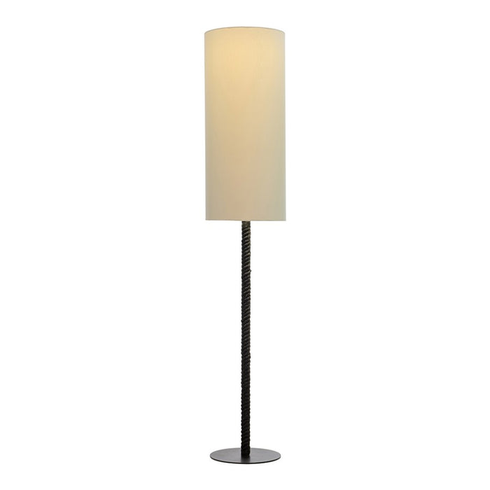Zuo Modern Lumaris Solar Floor Lamp, Black/White