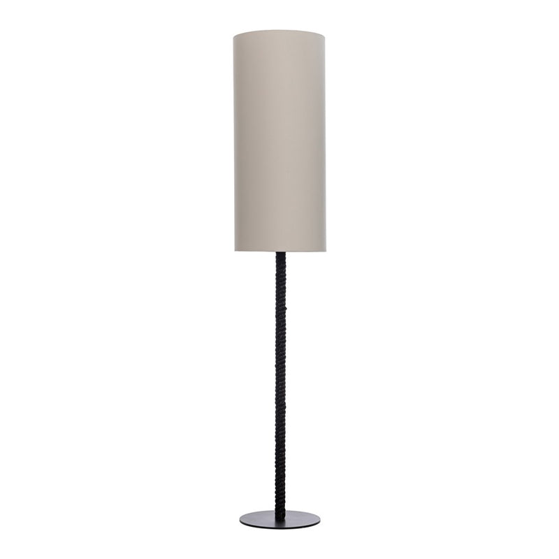 Zuo Modern Lumaris Solar Floor Lamp, Black/White