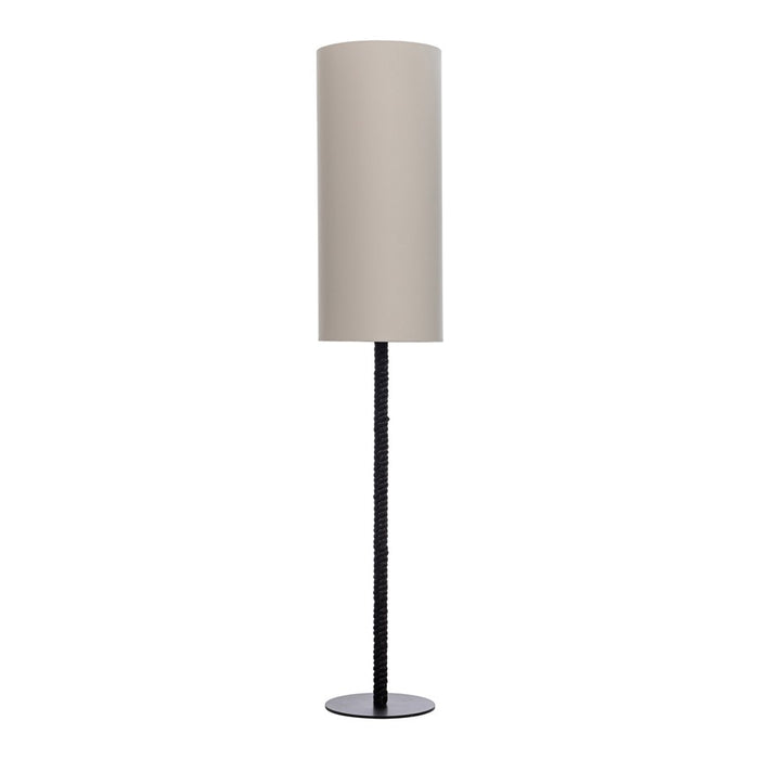 Zuo Modern Lumaris Solar Floor Lamp, Black/White