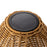 Zuo Modern Kintal Solar Table Lamp, Natural/Natural