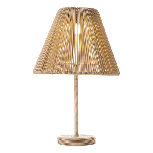 Zuo Modern Lumika Solar Table Lamp, Beige/Beige - 56189