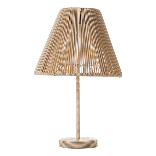 Zuo Modern Lumika Solar Table Lamp, Beige/Beige