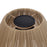 Zuo Modern Lumika Solar Table Lamp, Beige/Beige