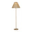Zuo Modern Lumika Solar Floor Lamp, Beige/Beige - 56190
