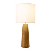 Zuo Modern Woonari Solar Table Lamp, Brown/White - 56191