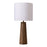 Zuo Modern Woonari Solar Table Lamp, Brown/White