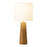Zuo Modern Woonari Solar Table Lamp, Brown/White