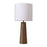 Zuo Modern Woonari Solar Table Lamp, Brown/White