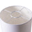 Zuo Modern Woonari Solar Table Lamp, Brown/White