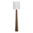 Zuo Modern Woonari Solar Floor Lamp, Brown/White