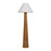 Zuo Modern Palmia Solar Floor Lamp, Natural/White