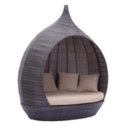 Zuo Modern Martinique Beach Daybed, Brown & Beige