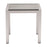Zuo Modern Cosmopolitan Side Table, Gray/Silver