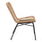 Zuo Modern Lorena Dining Chair Set of 2, Natural