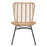 Zuo Modern Lorena Dining Chair Set of 2, Natural