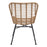 Zuo Modern Lorena Dining Chair Set of 2, Natural