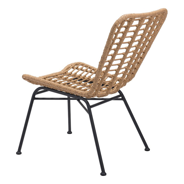 Zuo Modern Lorena Dining Chair Set of 2, Natural