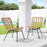 Zuo Modern Lorena Dining Chair Set of 2, Natural