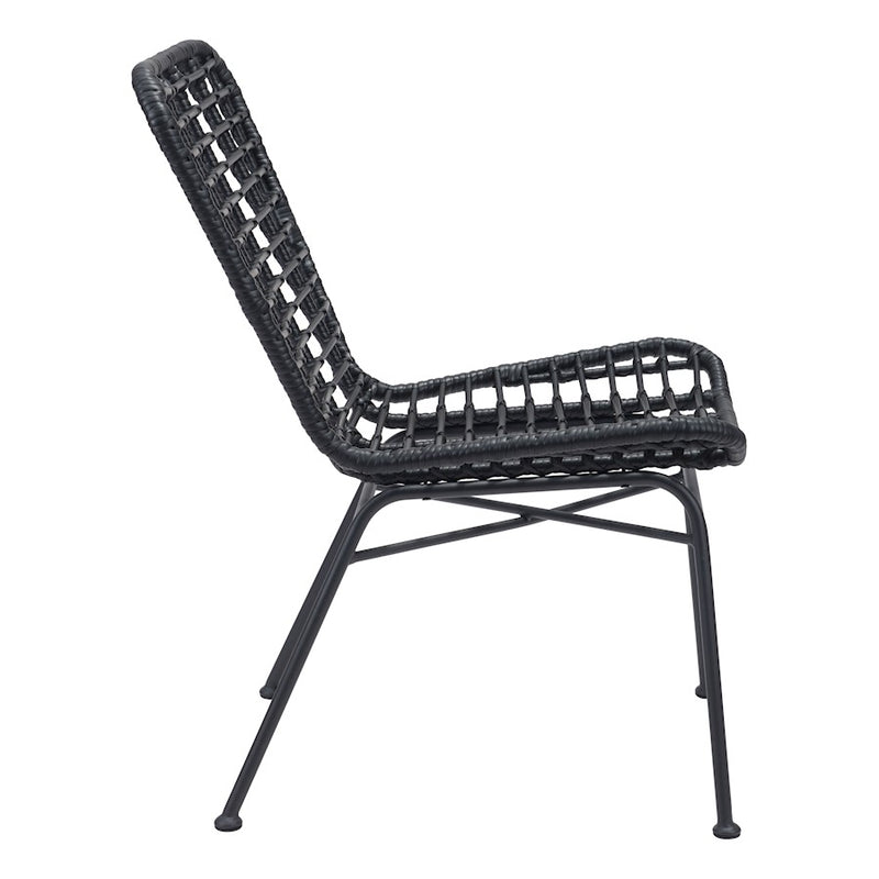 Zuo Modern Lorena Dining Chair Set of 2, Black
