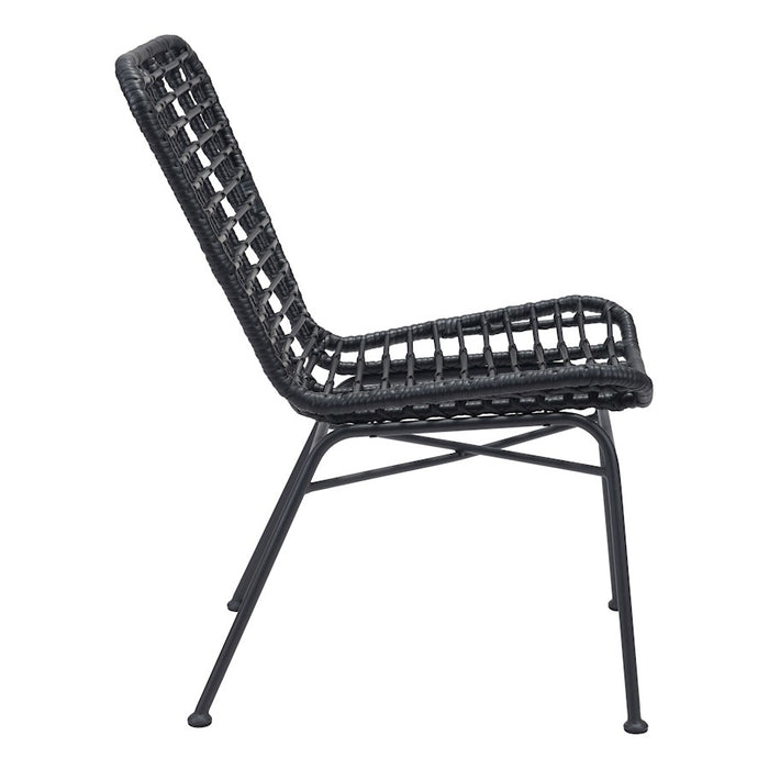 Zuo Modern Lorena Dining Chair Set of 2, Black