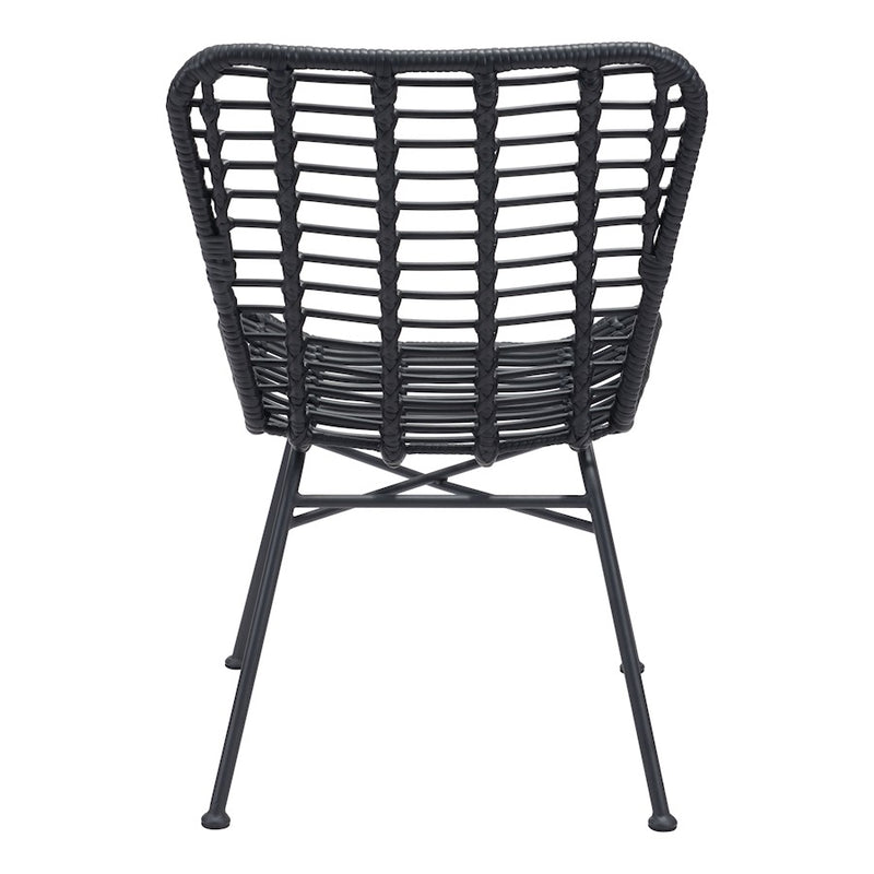 Zuo Modern Lorena Dining Chair Set of 2, Black