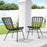 Zuo Modern Lorena Dining Chair Set of 2, Black
