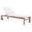 Zuo Modern Cozumel Lounge Chair, Beige/Natural - 703980