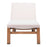 Zuo Modern Cozumel Lounge Chair, Beige/Natural