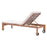Zuo Modern Cozumel Lounge Chair, Beige/Natural