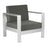 Zuo Modern Cosmopolitan Armchair, Dark Gray
