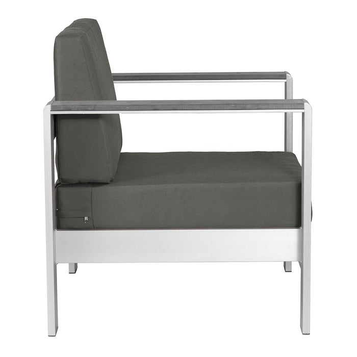 Zuo Modern Cosmopolitan Armchair, Dark Gray