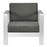 Zuo Modern Cosmopolitan Armchair, Dark Gray