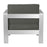 Zuo Modern Cosmopolitan Armchair, Dark Gray