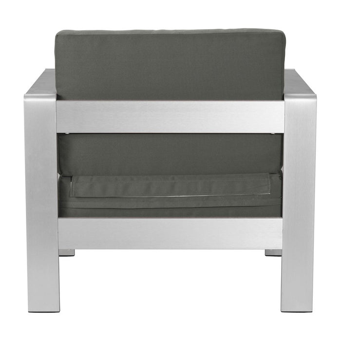 Zuo Modern Cosmopolitan Armchair, Dark Gray
