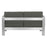 Zuo Modern Cosmopolitan Outdoor Sofa, Dark Gray