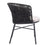 Zuo Modern Freycinet Dining Chair Set of 2, Black