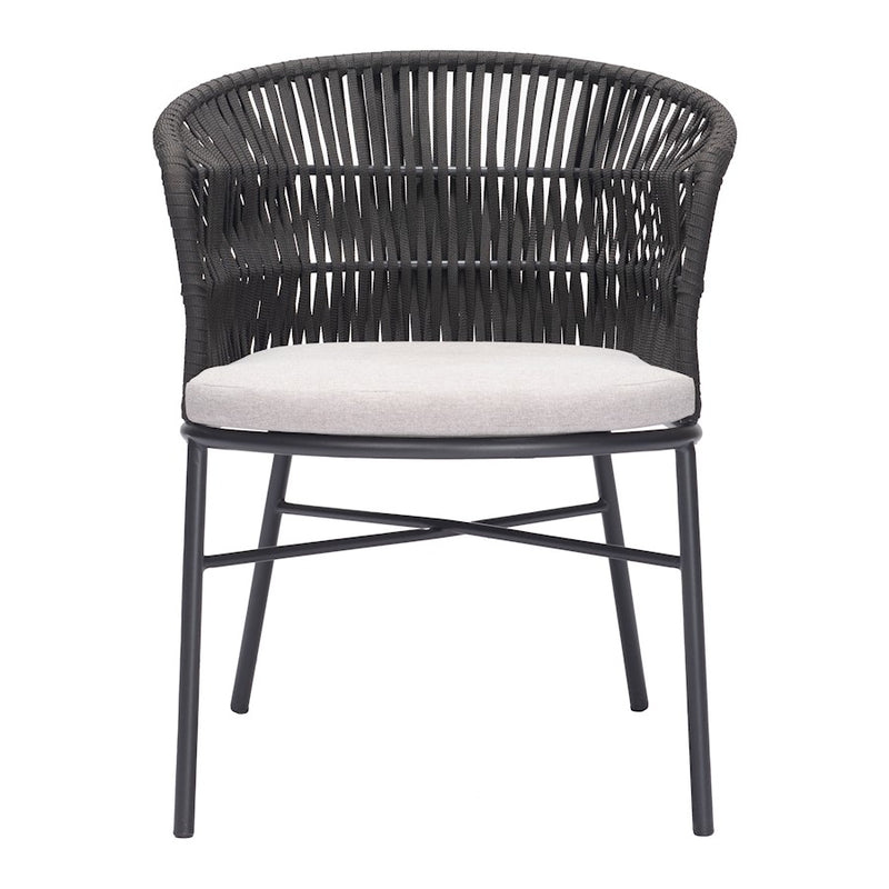 Zuo Modern Freycinet Dining Chair Set of 2, Black