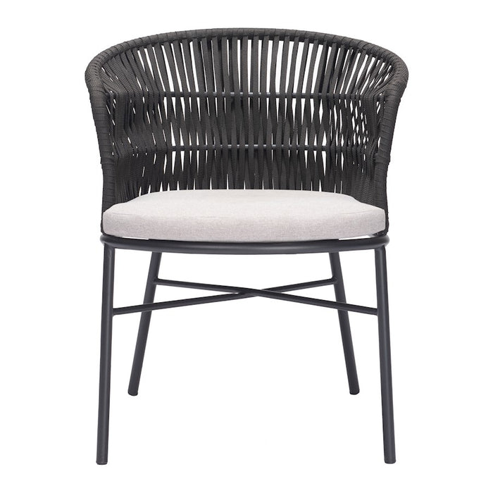Zuo Modern Freycinet Dining Chair Set of 2, Black