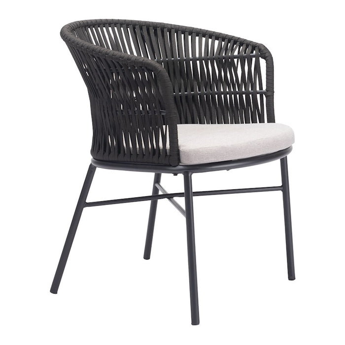 Zuo Modern Freycinet Dining Chair Set of 2, Black