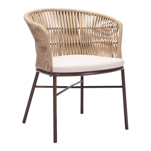 Zuo Modern Freycinet Dining Chair Set of 2, Natural