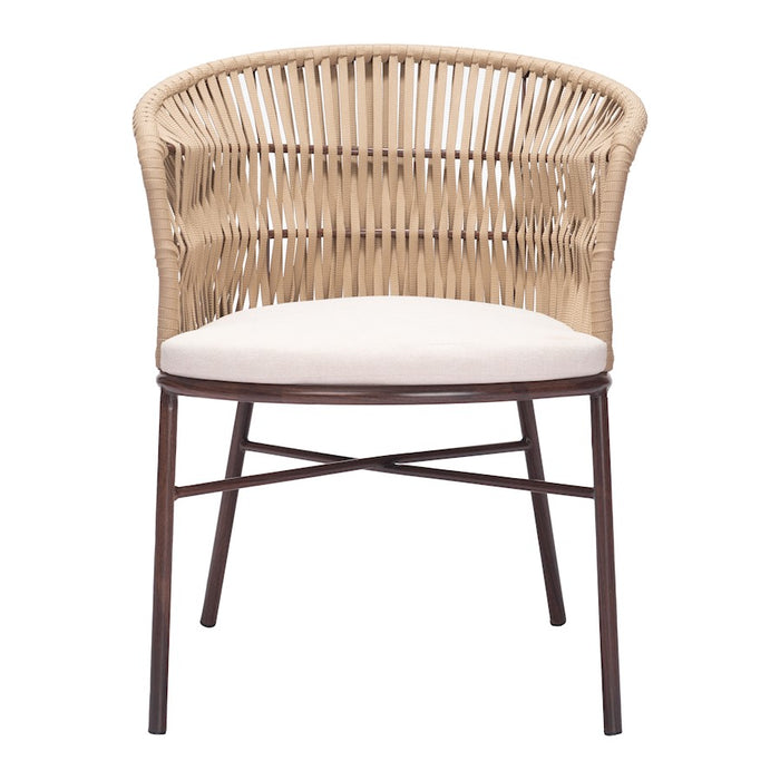 Zuo Modern Freycinet Dining Chair Set of 2, Natural