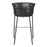Zuo Modern Freycinet BarStool Set of 2, Black