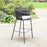 Zuo Modern Freycinet BarStool Set of 2, Black