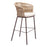Zuo Modern Freycinet BarStool Set of 2, Natural