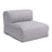 Zuo Modern Luanda Middle Chair, Gray