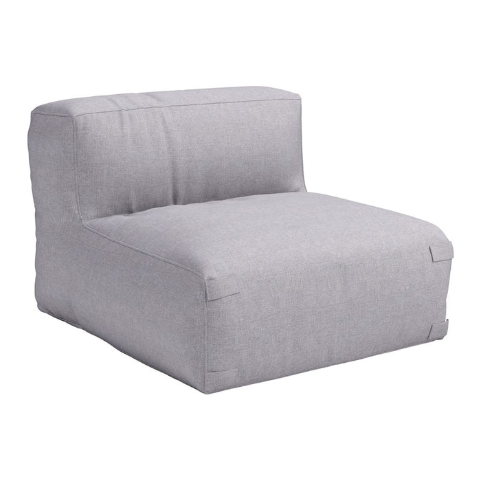 Zuo Modern Luanda Middle Chair, Gray