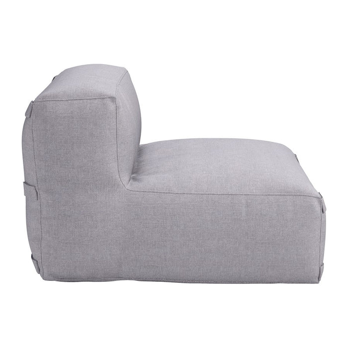 Zuo Modern Luanda Middle Chair, Gray