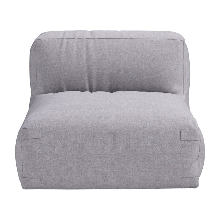 Zuo Modern Luanda Middle Chair, Gray